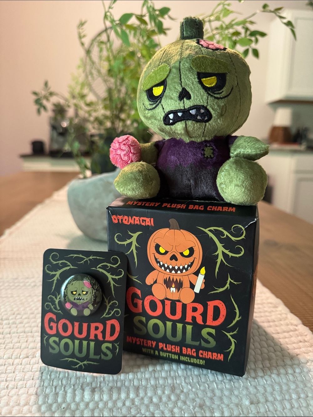 Spirit Halloween Gourd Souls Mystery Plush Bag Charm Halloween